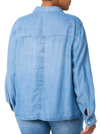 Thumbnail 2: Workshop Plus Button Down Tencel Top 
