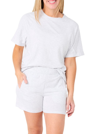 Thumbnail 2: Jessica Simpson Women's 2 Pc Active French Terry Top & Shorts Set 