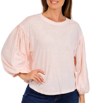 Thumbnail 1: For the Republic Women's Balloon Sleeve Top 