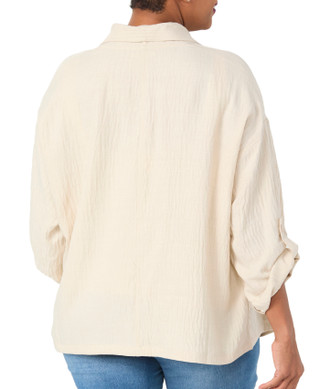 Thumbnail 2: MAX STUDIO Plus Open Roll Tab Jacket 