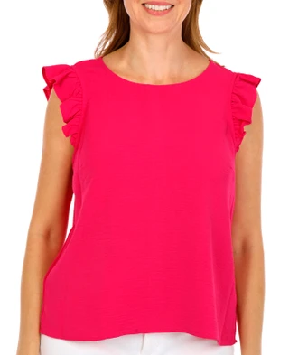 Thumbnail 2: Cece Women's Air Ruffle Sleeve Blouse 