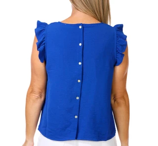 Thumbnail 2: Cece Women's Air Ruffle Sleeve Blouse 