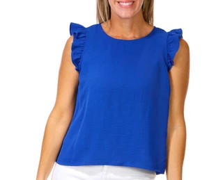 Thumbnail 1: Cece Women's Air Ruffle Sleeve Blouse 