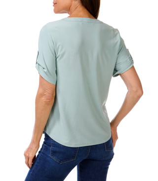 Thumbnail 2: 89th & Madison Women's Solid Knit Top  