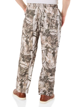 Thumbnail 2: Men's Active Loose Fit Bungee Tie Wind Pants 