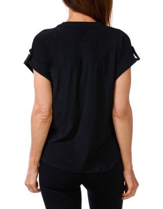 Thumbnail 2: Joie De Vivre Women's Cap Sleeve Quarter Zip Top 