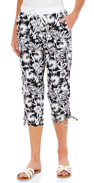 Thumbnail 1: Dash Women's Floral Print Capris  