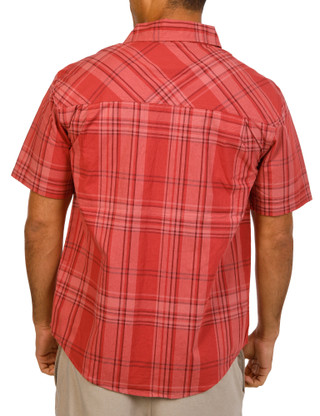Thumbnail 2: Bass Creek Men's Outdoor Plaid Print Button Down Shirt  