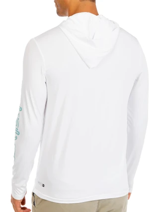 Thumbnail 5: Quiksilver Men's Active Long Sleeve Hooded Kangaroo Pocket Shirt  