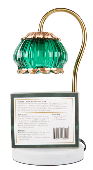 Thumbnail 3: LUZE Marble Base Candle Warmer  