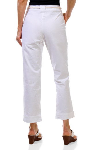 Thumbnail 2: Stella Parker Women's Stripe Print Capris  