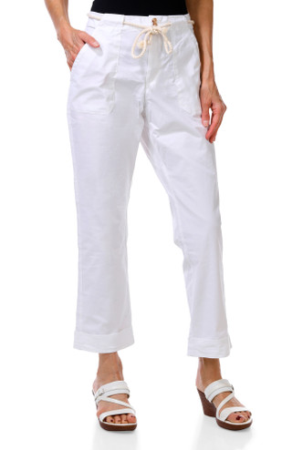 Thumbnail 1: Stella Parker Women's Stripe Print Capris  