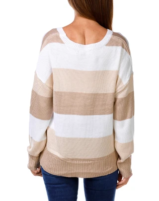 Thumbnail 2: Absolutely Famous Women's Stripe Beach Top 