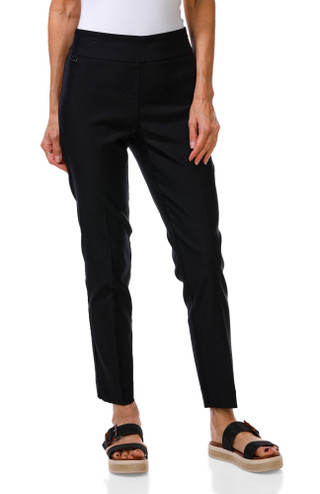 Thumbnail 1: Counterparts Women's Solid Pull on Capris  