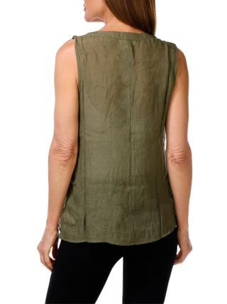 Thumbnail 3: Late August Women's Sleeveless Top  