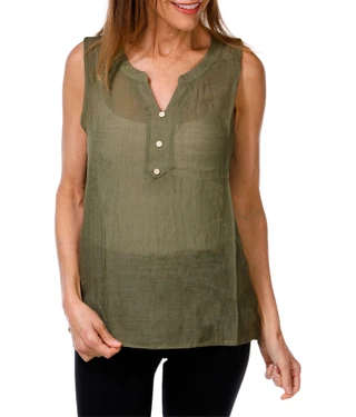 Thumbnail 1: Late August Women's Sleeveless Top  