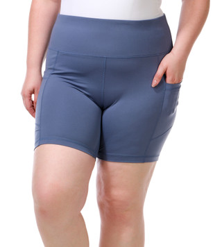 Thumbnail 1: Yogalicious Women's Plus Active Stretch Shorts 