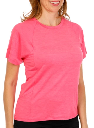 Thumbnail 1: RBX Women's Active Space Dye Boxy Tee 