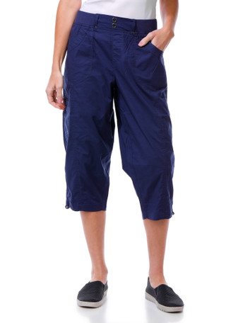 Thumbnail 1: Dash Women's Stretch Poplin Cargo Capris 