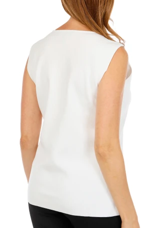 Thumbnail 2: Ellen Tracy Women's Sleeveless Sweater Vest 