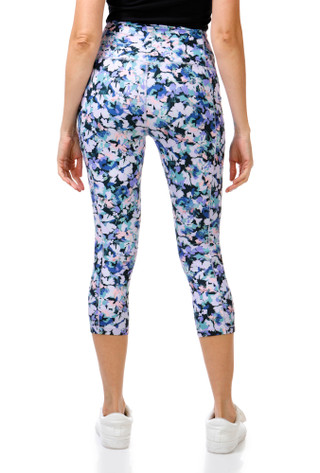 Thumbnail 3: RBX Women's Active Floral Capris 