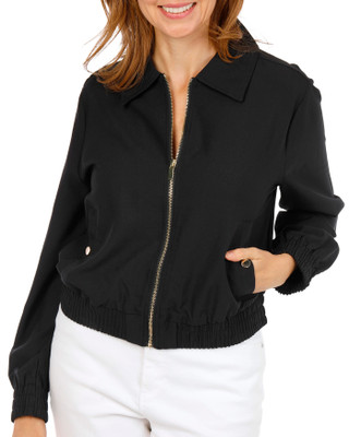 Thumbnail 1: Ellen Tracy Women's Bomber Jacket 