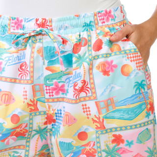 Thumbnail 2: REEL LEGENDS Women's Active Retro Postcard Shorts 