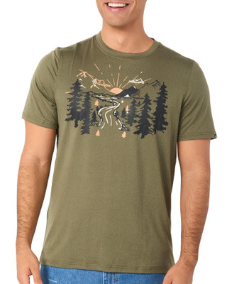 Thumbnail 1: HI TEC Men's Outdoor Karl Artwork T-Shirt 