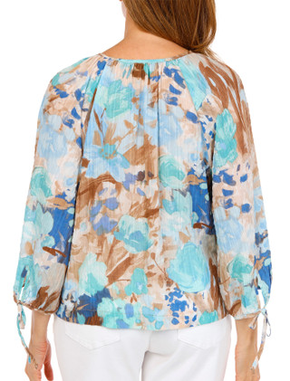 Thumbnail 3: Counterparts Women's Casablanca Tassel Neck Tie Top 
