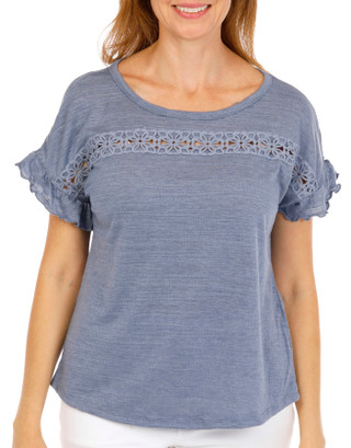 Thumbnail 1: Love Scarlett Women's Crochet Front Top 