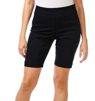 Thumbnail 1: Coral Bay Petite Solid Bermuda Shorts 