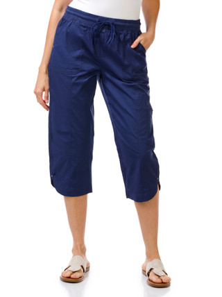 Thumbnail 1: Dash Petite Stretch Poplin Cropped Pants 