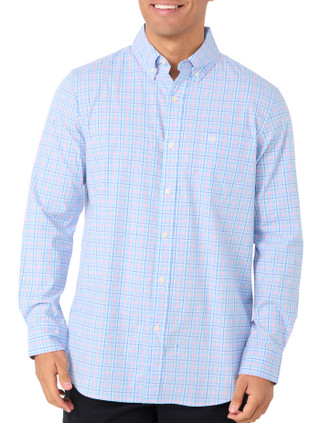 Thumbnail 1: CHAPS Men's Long Sleeve Plaid Button Down Shirt 