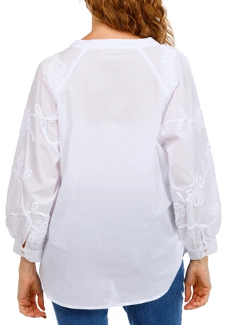 Thumbnail 2: Hester & Orchard Women's Floral Button Down Top  