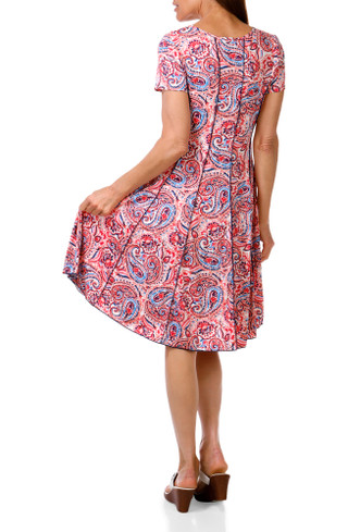 Thumbnail 2: Sami & Jo Women's Keyhole Swing Dress 