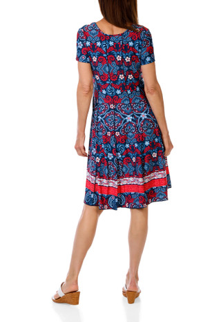 Thumbnail 2: Sami & Jo Women's Keyhole Swing Dress 