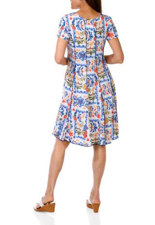 Thumbnail 2: Sami & Jo Women's Keyhole Swing Dress 