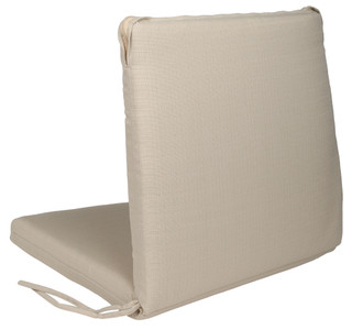 Thumbnail 1: Solid Indoor/Outdoor Chair Cushion 