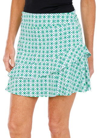 Thumbnail 1: Emerald Eighteen Women's Active Geo Print Skort  