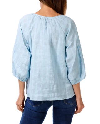 Thumbnail 2: Sanctuary Women's Solid Giza Button Up Top 