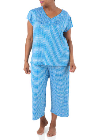 Thumbnail 1: Ellen Tracy Women's Plus Pajama Pants Set 