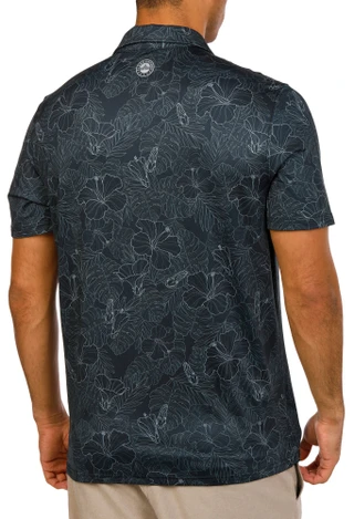 Thumbnail 3: FLAG & ANTHEM Men's Active Floral Print Polo Shirt  