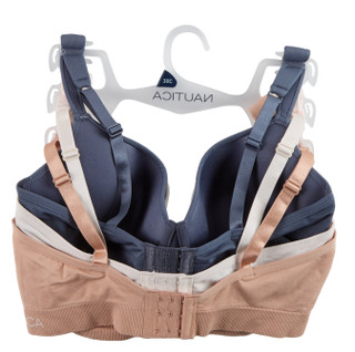 Thumbnail 2: Nautica 3 Pk Comfort Strap Bras  