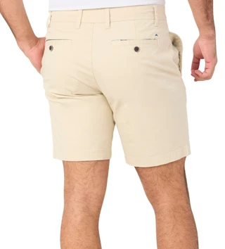 Thumbnail 3: Tailor Vintage Men's Flat Front Twill Shorts 