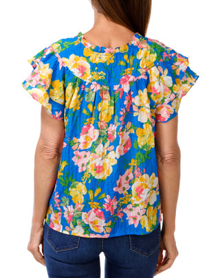 Thumbnail 2: Counterparts Women's Floral Print Blouse  