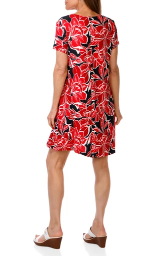 Thumbnail 2: Allison Brittney Women's Floral Print Dress  