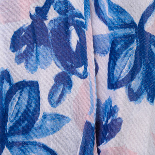 Thumbnail 2: Jessica McClintock Floral Crinkle Shawl 