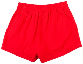 Thumbnail 2: Cisono Juniors Tie Front Roll Cuff Linen Shorts 