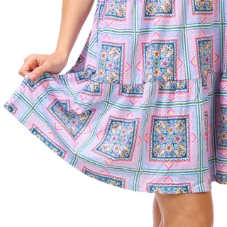Thumbnail 4: Stella Parker Women's Sleeveless Shoulder Bow Dress 