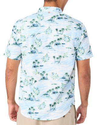 Thumbnail 2: American Outdoor Men's Short Sleeve Print Guide Button Down Shirt 